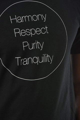 Crew-neck T-shirt with Contrasting Lettering Print