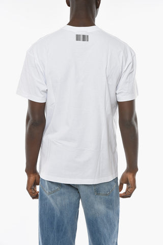 SHE/HER T-shirt with BARCODE Print and Lettering