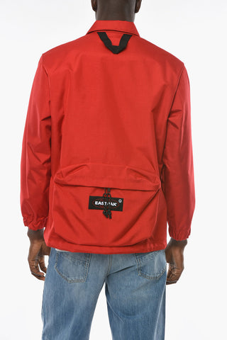 UNDERCOVER X EASTPAK Front Zipped Nylon Overshirt