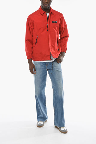 UNDERCOVER X EASTPAK Front Zipped Nylon Overshirt