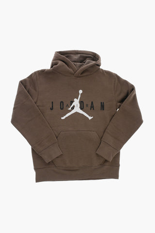AIR JORDAN Front Printed Brushed Hoodie