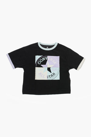 ALL STAR CHUCK TAYLOR T-shirt Girocollo con Maxi Logo Frontale