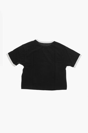 ALL STAR CHUCK TAYLOR T-shirt Girocollo con Maxi Logo Frontale