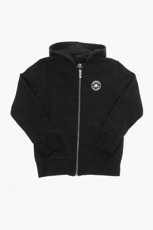 ALL STAR CHUCK TAYLOR Felpa a 2 Tasche con Cappuccio e Chiusura Zip