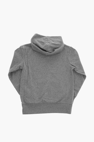 AIR JORDAN Maxi Patch Pocket Solid Color Hoodie