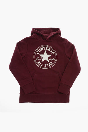 ALL STAR CHUCK TAYLOR Hooded Brushed Cotton Sweatshirt