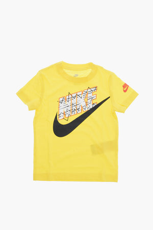 T-Shirt mit Rundhalsausschnitt und aufgedrucktem Logo