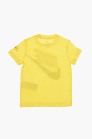 T-Shirt mit Rundhalsausschnitt und aufgedrucktem Logo