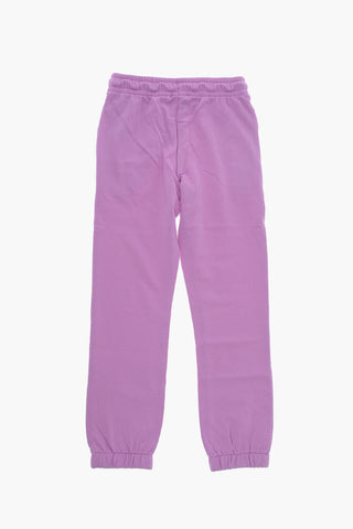 AIR JORDAN Solid Color Fleeced Cotton Joggers