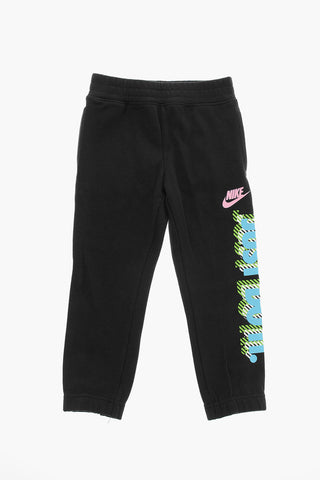 Two-Pocket Joggers with Printed Logo