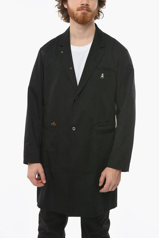 THE SHEPHERD Overshirt in Misto Cotone con Tasche a Filo