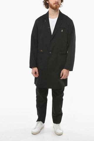 THE SHEPHERD Overshirt in Misto Cotone con Tasche a Filo