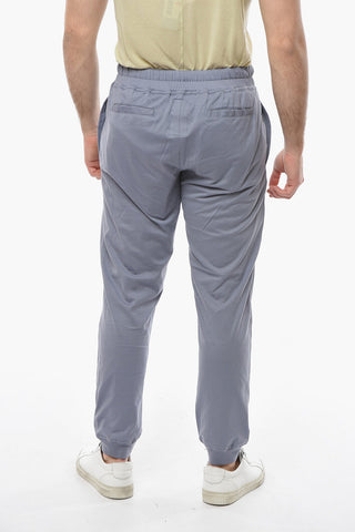 RICK OWENS X CHAMPION Joggers in Cotone Ricamato