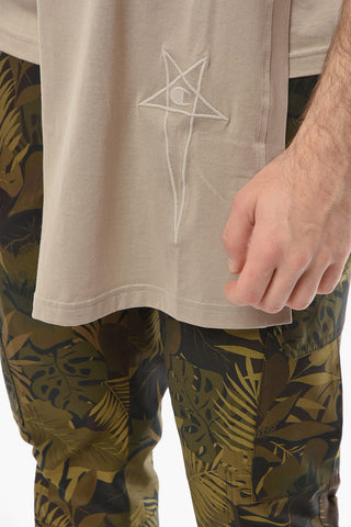 RICK OWENS X CHAMPION Double-layered TOGA T-Shirt