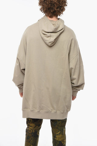 RICK OWENS X CHAMPION Cut-out Detail TOMMY Hoodie