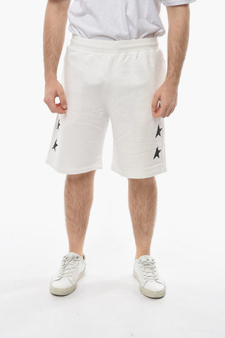STAR Shorts DIEGO a Gamba Ampia con Stampa Stella a Contrasto