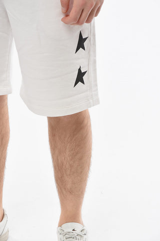 STAR Shorts DIEGO a Gamba Ampia con Stampa Stella a Contrasto