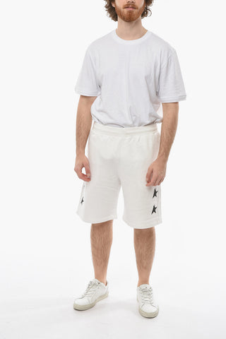 STAR Shorts DIEGO a Gamba Ampia con Stampa Stella a Contrasto