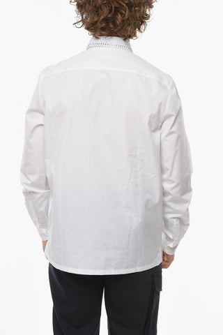 Popeline Cotton PARTY PROJECT Shirt with Crystals