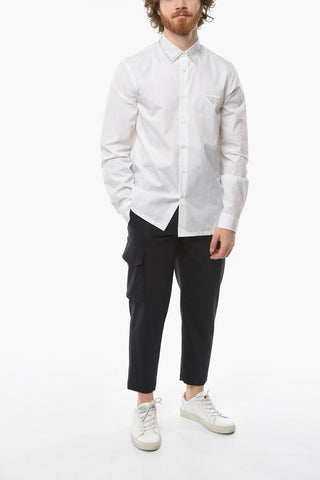 Popeline Cotton PARTY PROJECT Shirt with Crystals