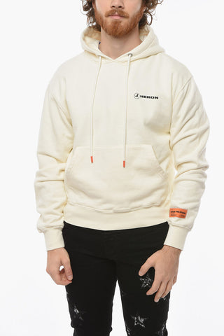 CTNMB TAPE Hoodie Sweatshirt with Contrasting Logo Lettering