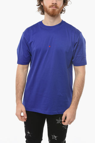 MARINA T-shirt with Stellina Embroidery and Back Ton-sur-ton Lettering