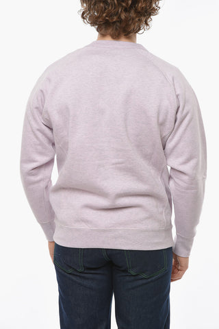 Fleeced Cotton Oversized Sweatshirt