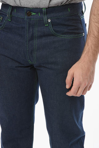 LE SPLASH Dark Wash FRESA Denims with Visible Stitchings