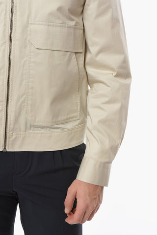 Maxi Pockets and Silver Zip BOXY Jacket