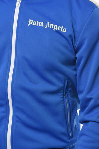 Bomber with Striped Detailing and Contrasting Logo Lettering