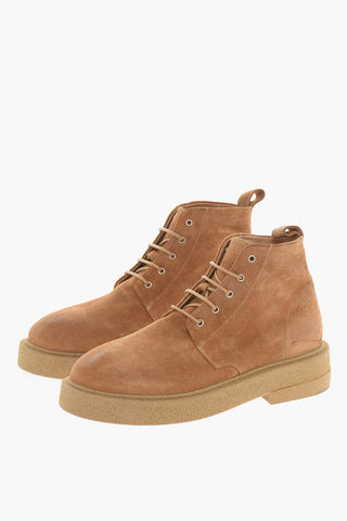 Stivaletti Allacciati MICRUCCA in Suede