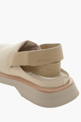 Suede CARRE Slingback Mules