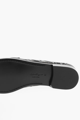 Logoed Morset ROLO Perforated Leather Loafers