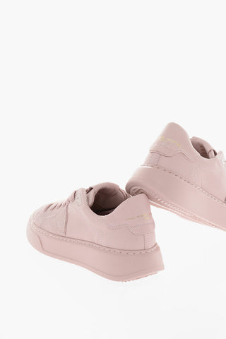 Lace-up Low TEMPLE LOW Sneakers with Logo Application