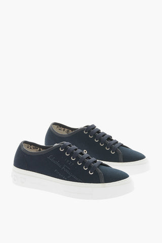Canvas MEDITERRANEO Lace-up Sneakers