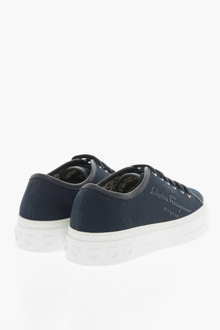 Canvas MEDITERRANEO Lace-up Sneakers