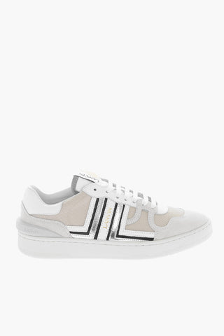 Suede Detail CLAY Lace-up Sneakers