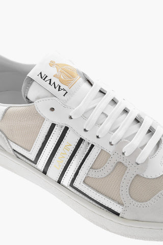 Suede Detail CLAY Lace-up Sneakers