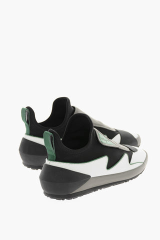 Velcro Closure NILE Leather Sock Sneakers