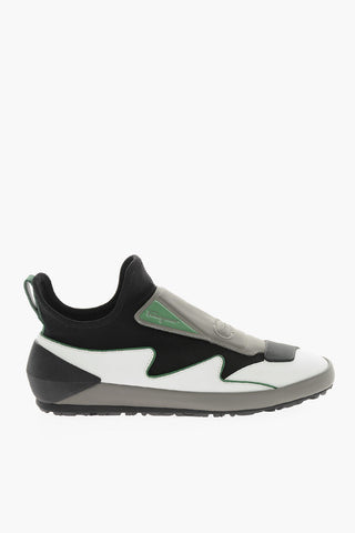 Velcro Closure NILE Leather Sock Sneakers