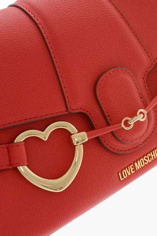 LOVE Faux Leather Shoulder Bag BIG HEARTBIT