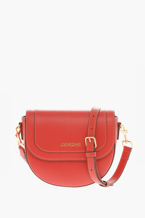 LOVE Borsa Saddle in Ecopelle con Tracolla Removibile