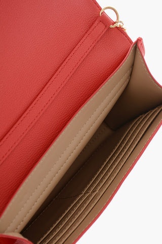  LOVE Faux Leather Crossbody Bag with Embossed Maxi Logo 