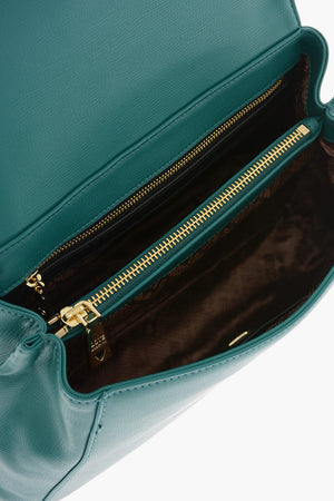 LOVE Vegan Leather Handbag with Heart-shaped Charm