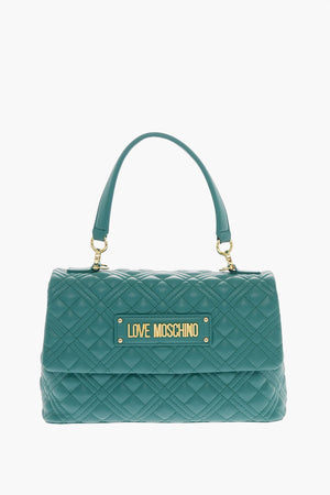 LOVE Borsa in Pelle Vegan Trapuntata con Chiusura Magnetica