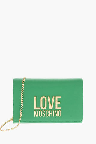  LOVE Faux Leather Crossbody Bag with Embossed Maxi Logo 