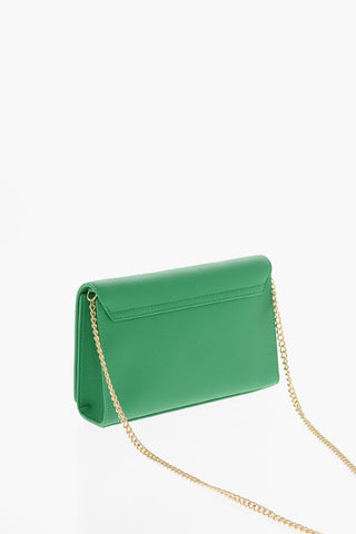 LOVE Faux Leather Crossbody Bag with Embossed Maxi Logo 
