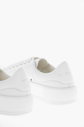 Sneakers Platform in Pelle JONA con Punta in Gomma