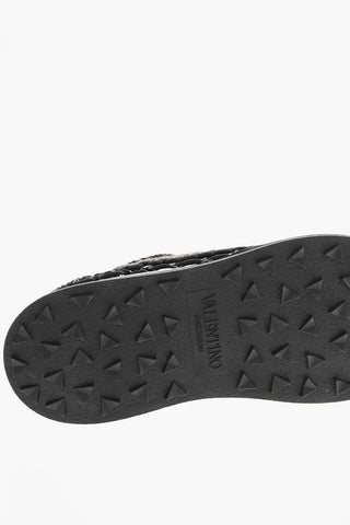Sneakers Basse SPIRAL KNOT in Tessuto Crochet