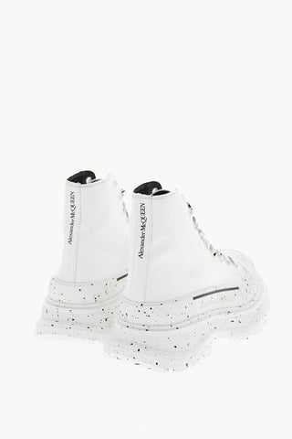Rubber Toe SACK Canvas Lace-up Booties